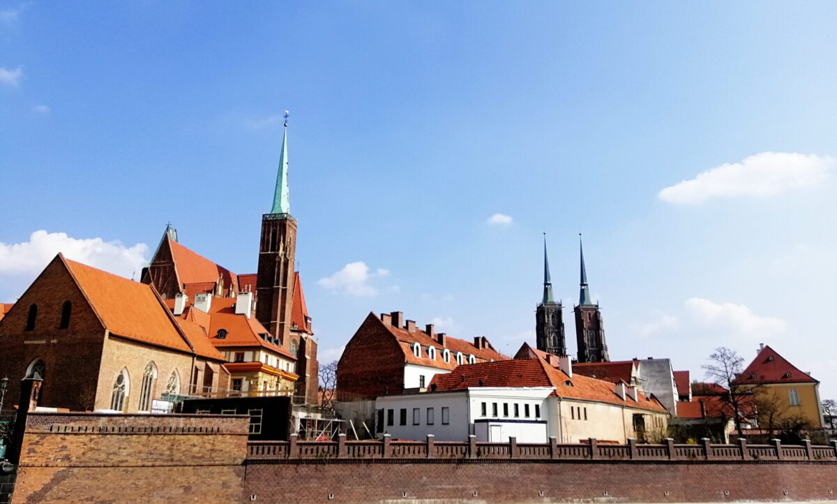 A beautiful shot of Bastion Ceglarski in Wrocław, Poland